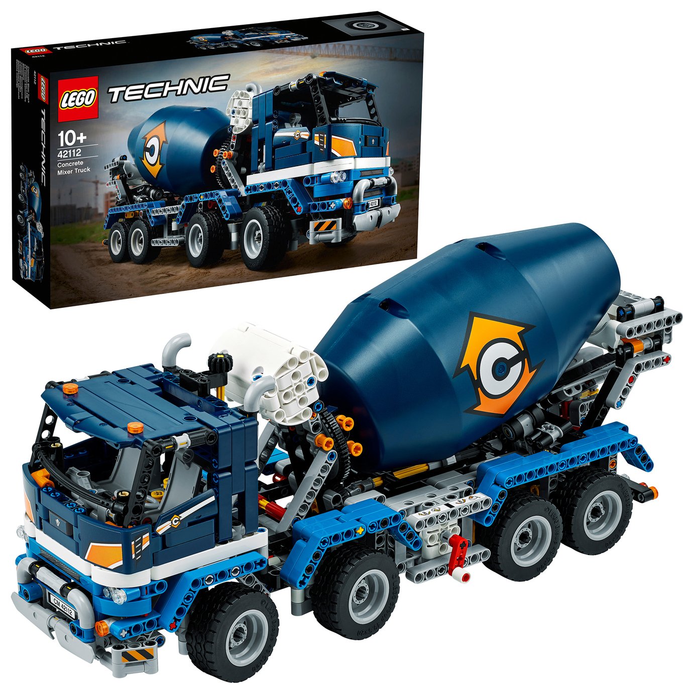 toy concrete mixer truck