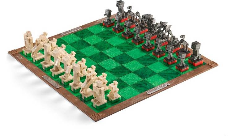 Noble Collection Minecraft Chess Set