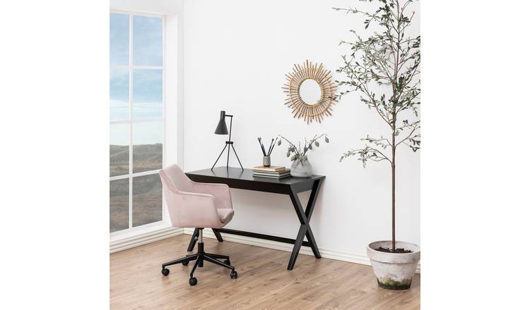 Furniture To Go Writex 1 Drawer Office Desk - Black