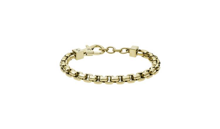 Armani Exchange Gold Colour Stainless Steel Bracelet