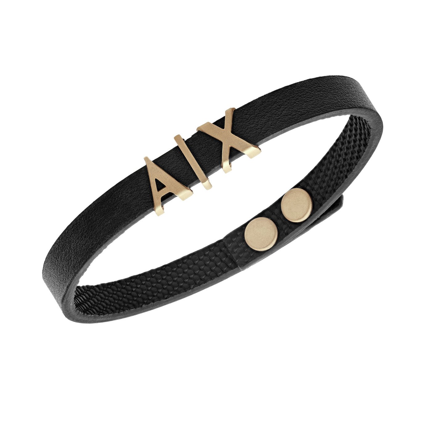 Armani Exchange Black Leather Logo Bracelet Review