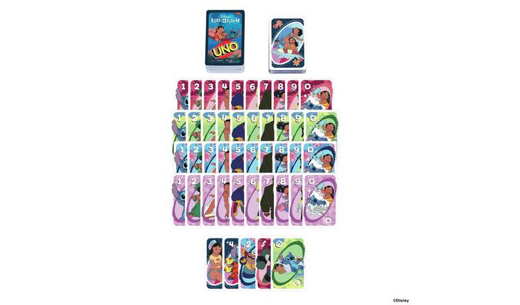 UNO Disney's Lilo and Stitch Card Game