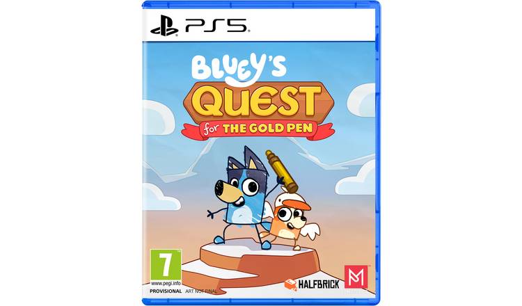 Bluey's Quest for The Gold Pen PS5 Game