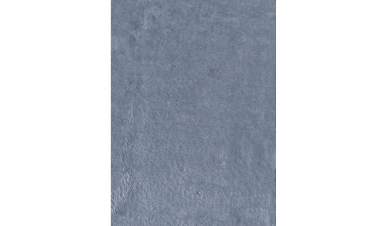 Buy Argos Home Super Soft Fleece Throw - 150x200cm - Blue, Blankets and  throws