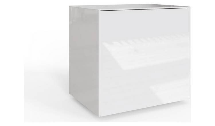 Frank Olsen Intel Smart LED Side Table - White