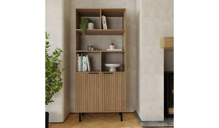 GFW Nervata 2 Door Sideboard – Natural