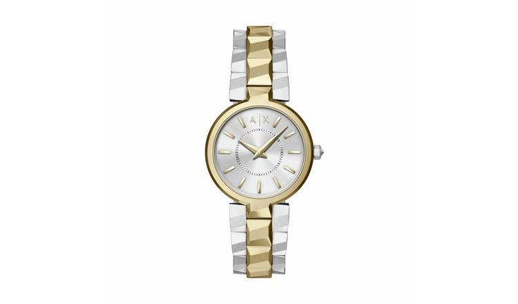 Armani Exchange Ladies AX4406 Two Tone Bracelet Watch