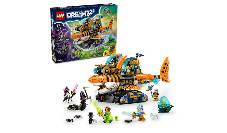 LEGO DREAMZzz 2in1 Tiger Shark Tank Toy 71515 PREORDER