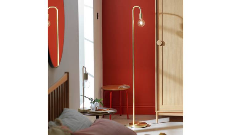 Argos copper deals floor lamp