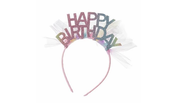 Flitzy Happy Birthday Headband
