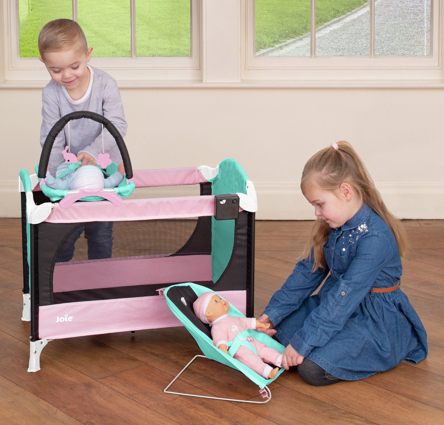dolls travel cot