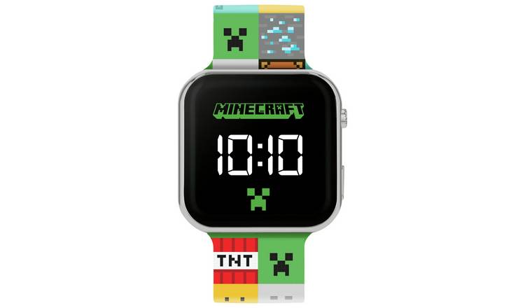 Kids Minecraft Printed LED Digital Watch