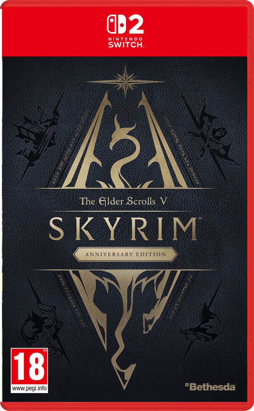 The Elder Scrolls V: Skyrim Anniversary Edition Nintendo Switch 2 Game
