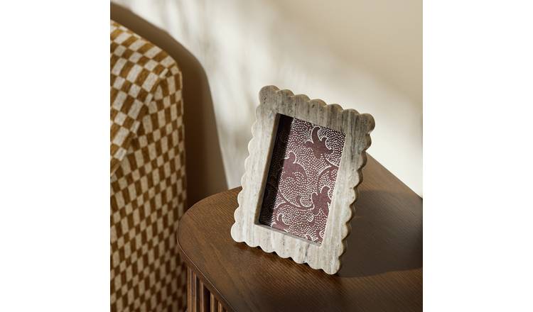 Habitat Marble Picture Frame - 4x6"