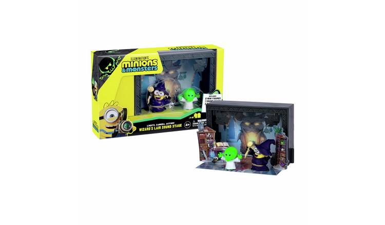 Minions & Monsters Wizard's Lair Sound Stage Figures Set