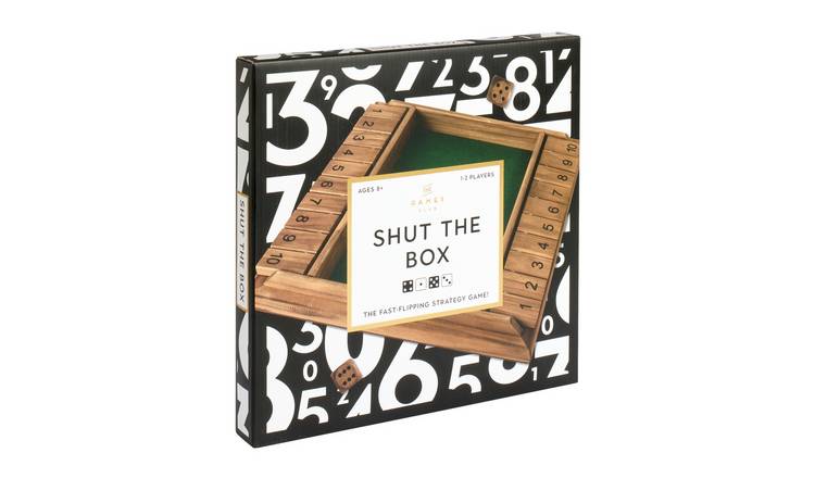 Professor Puzzle Shut The Box Wooden Game
