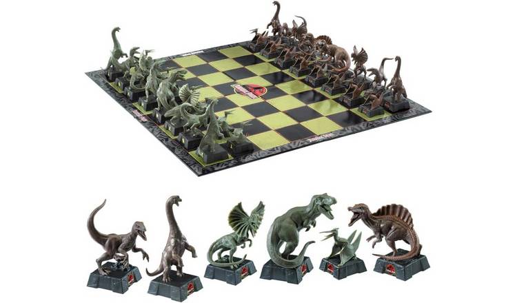 Noble Collection Jurassic Park Chess Set