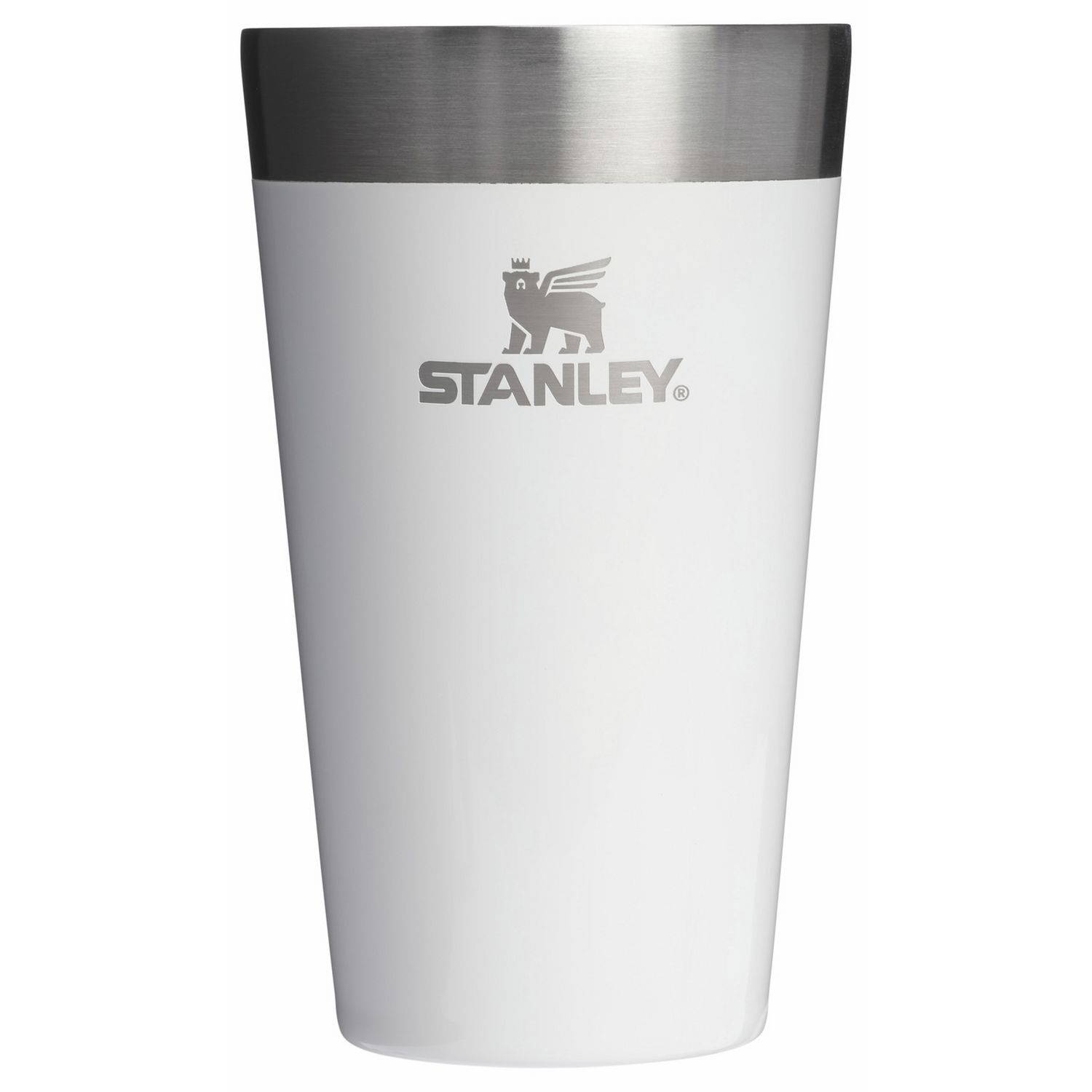 Stanley Stainless Steel Stacking White Adventure Beer Pint 470ml