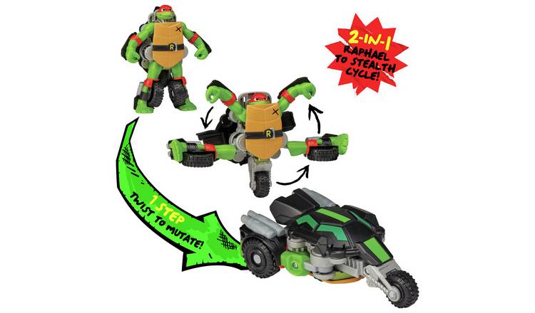 Teenage Mutant Ninja Turtles Twist And Mutate Vehicle Raph