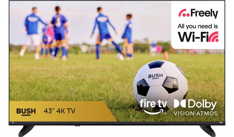 Bush 43 Inch 43USF26 Smart 4K UHD HDR Freely Fire TV