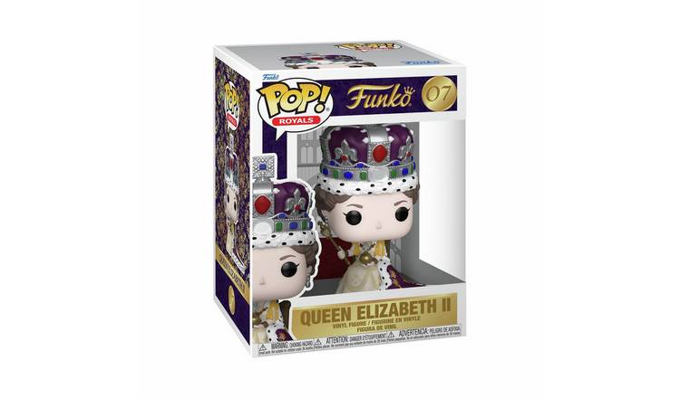 Funko POP! Queen Elizabeth II 5.2 Inches Vinyl Figure
