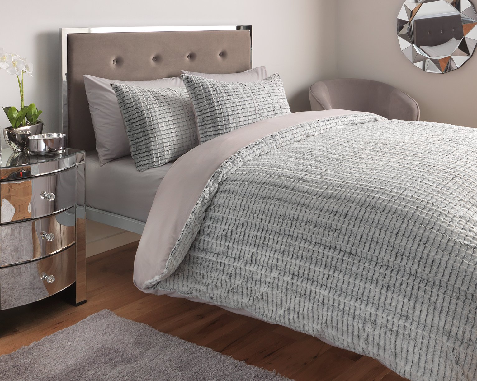 Argos Home Arctic Faux Fur Bedding Set Review