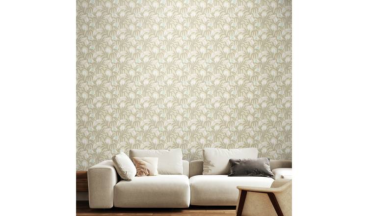Hoopla Walls Chunky Flower Hazelwood Wallpaper