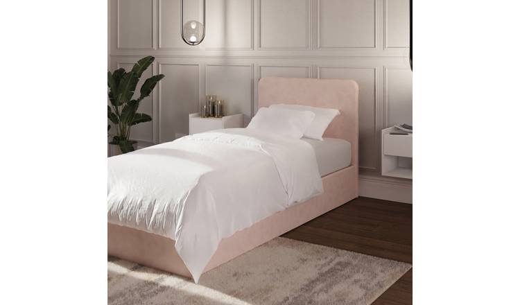 GFW Chiswick Single Side Lift Ottoman Bed - Pink