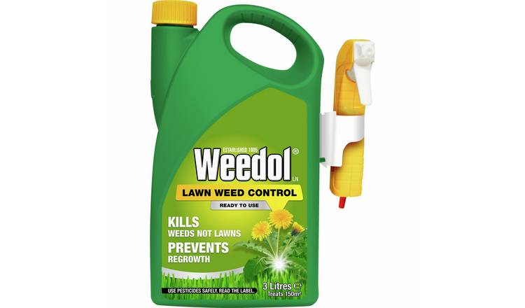 Weedol Lawn Weed Control Ready to Use Weedkiller - 3L