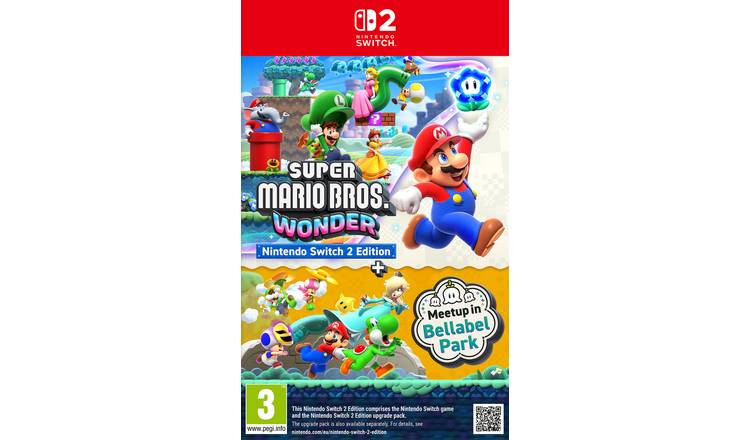 Super Mario Bros. Wonder Nintendo Switch 2 Game Pre-Order