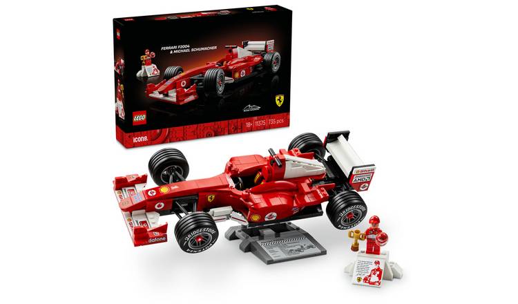 LEGO Icons Ferrari F2004 & Michael Schumacher 11375 PREORDER