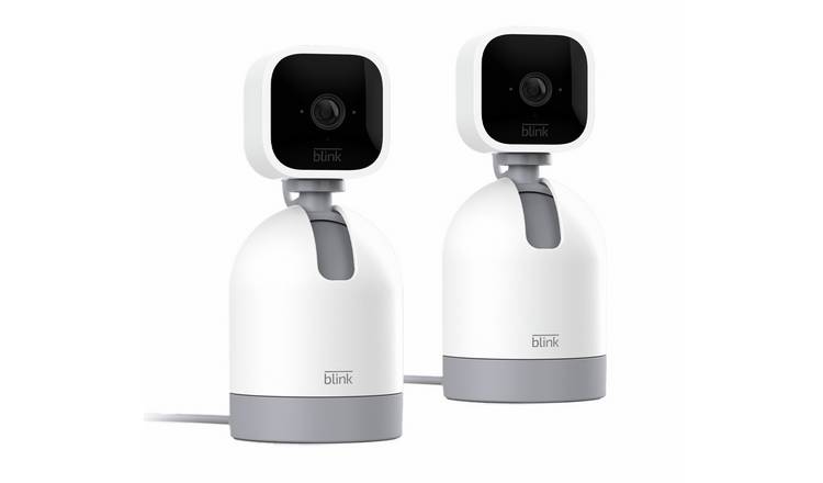 Blink Mini Pan-Tilt HD Smart Security Camera - Pack of 2