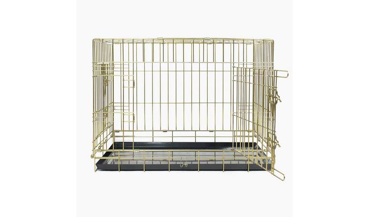 Lords & Labradors Deluxe Gold Dog Crate - XXL