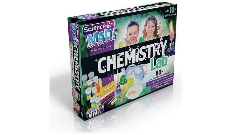 Buy Science Mad Chemistry Lab Kit Discovery and science toys Argos