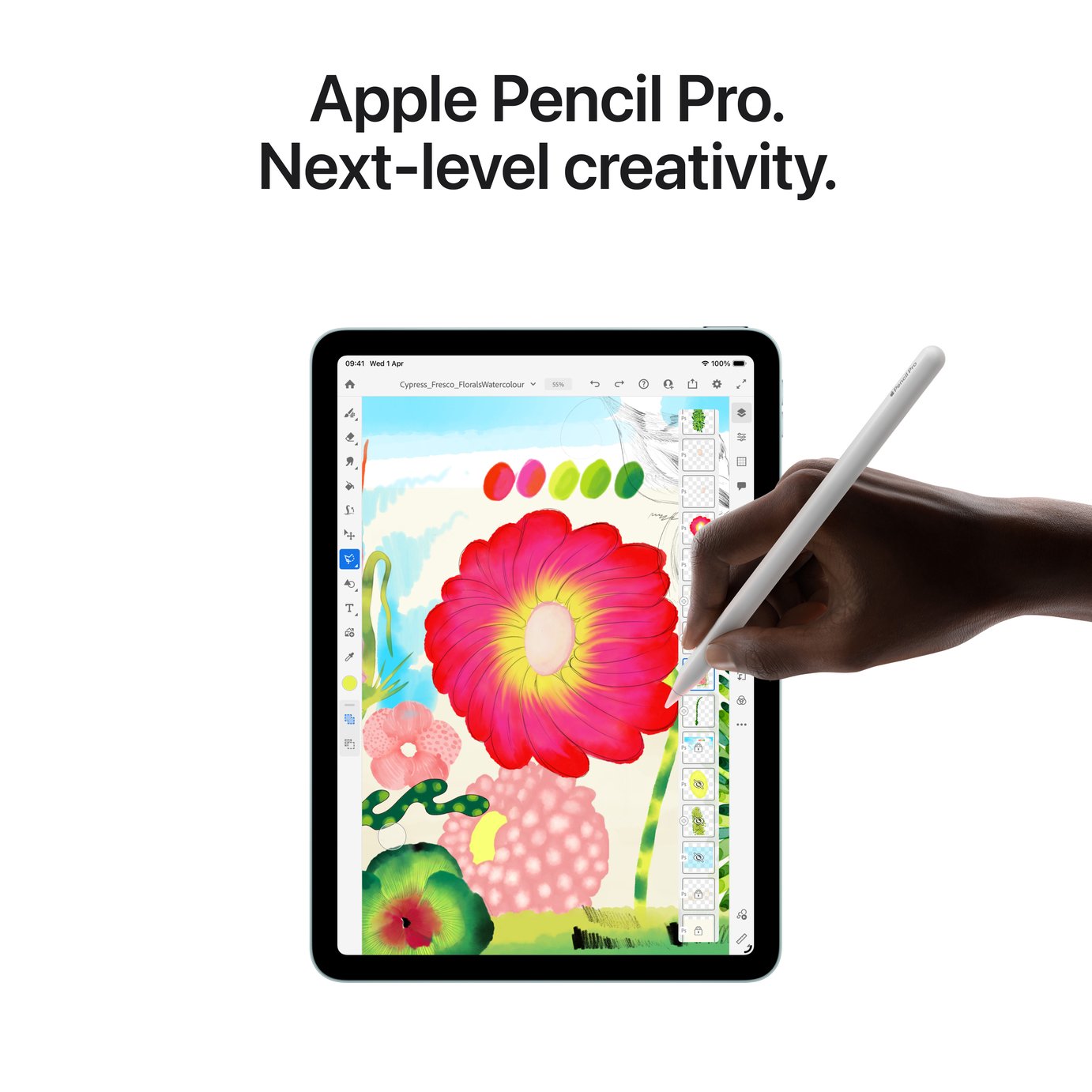 Buy Apple iPad Air M4 2026 13 Inch AI Wi-Fi 1TB - Starlight | iPad