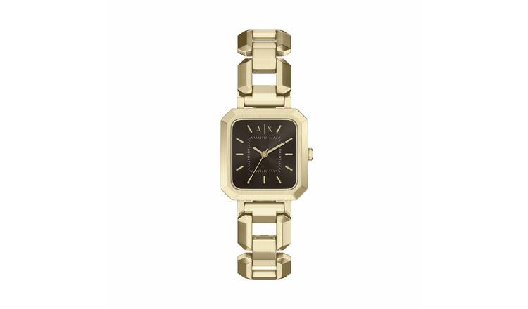 Armani Exchange AX5738 Leila Gold Tone Stainless Steel Watch