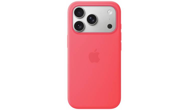 Apple iPhone 17 Pro Silicone Case MagSafe - Bright Guava