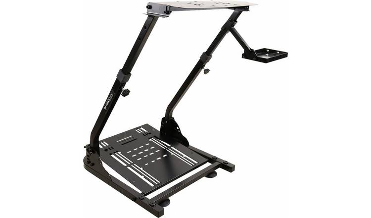 Maxx Tech Racing Wheel Stand PC, Xbox, PS, & Switch - Black