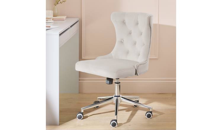 Argos Home Stacey Office Chair - Grey