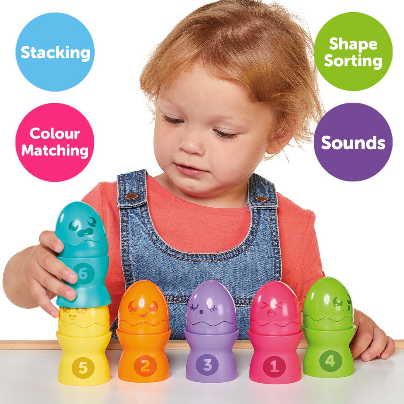 TOMY Toomies Hide & Squeak Egg Stackers Review