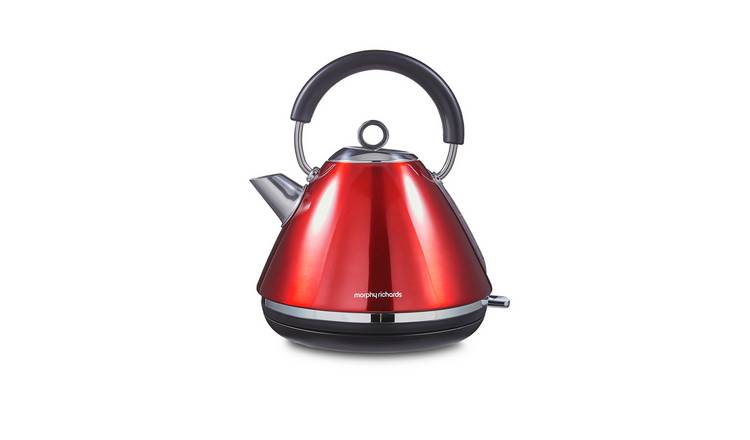Morphy Richards 102048 Accents Pyramid Kettle - Red
