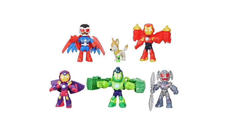 Marvel Ironman Awesome Friends Pack 3 Inch figure Playset