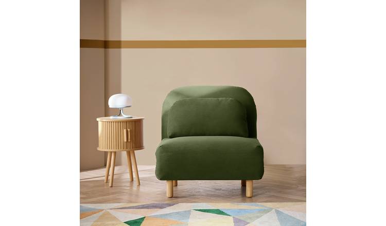 Habitat Benji Single Fabric Chairbed -  Green