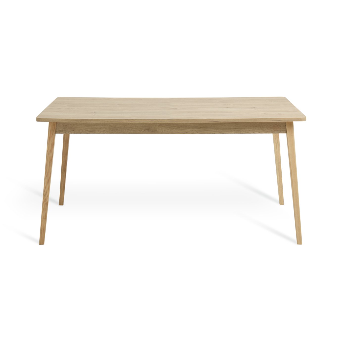 Sylas Solid Wood 4 Seater Dining Table - Natural 2