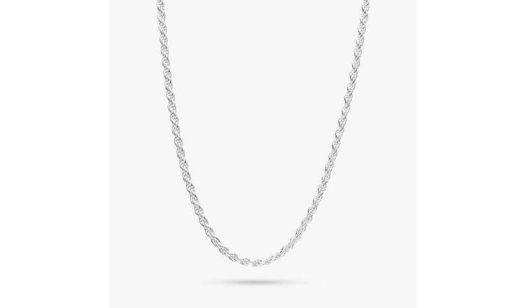 Revere Sterling Silver Rope Chain - 18 Inch