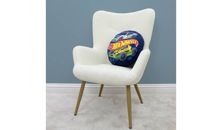 Hot Wheels Motorway Shaped Cushion Blue - 40cm