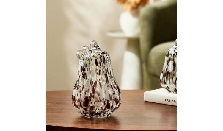 Argos Home Confetti Glass Pumpkin Objet - Large