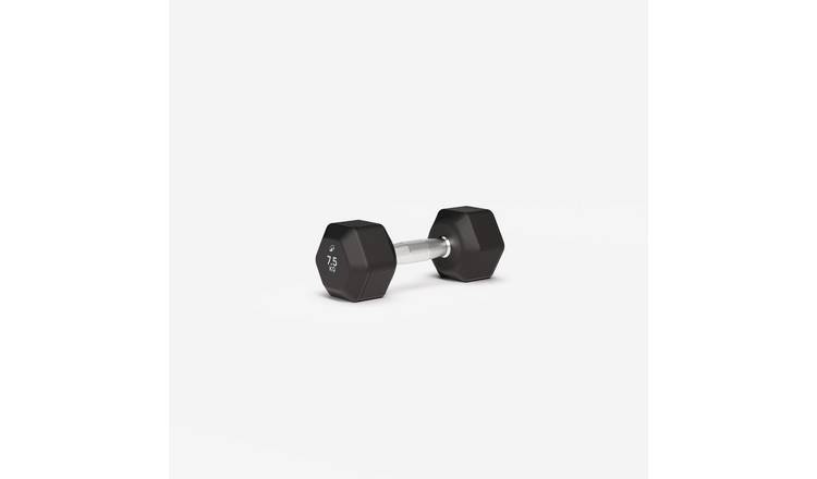Decathlon Hex Dumbbell - 1 Ã— 7.5kg