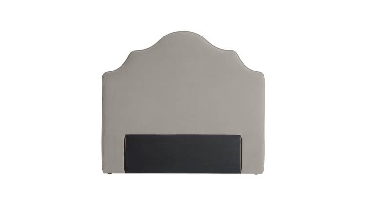 Habitat Daphne Fabric Kingsize Headboard - Grey