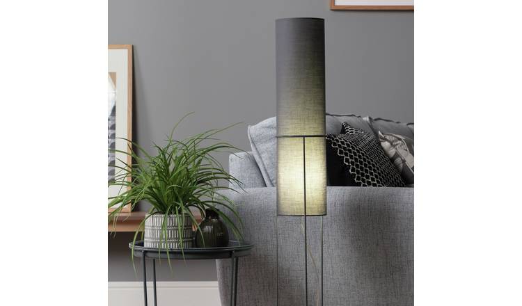 Argos Home Column Floor Lamp - Grey
